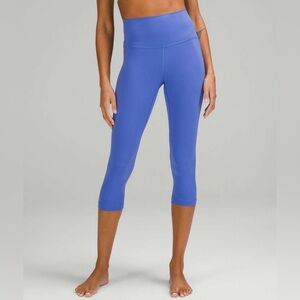 Lululemon Align High-Rise Crop 21" in Wild Indigo, Sz 4